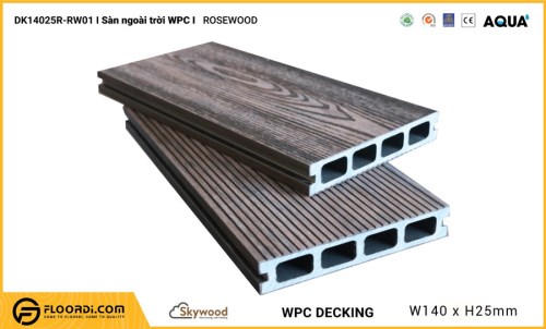 Sàn ngoài trời WPC - Rosewood - Công Ty Cổ Phần Floordi